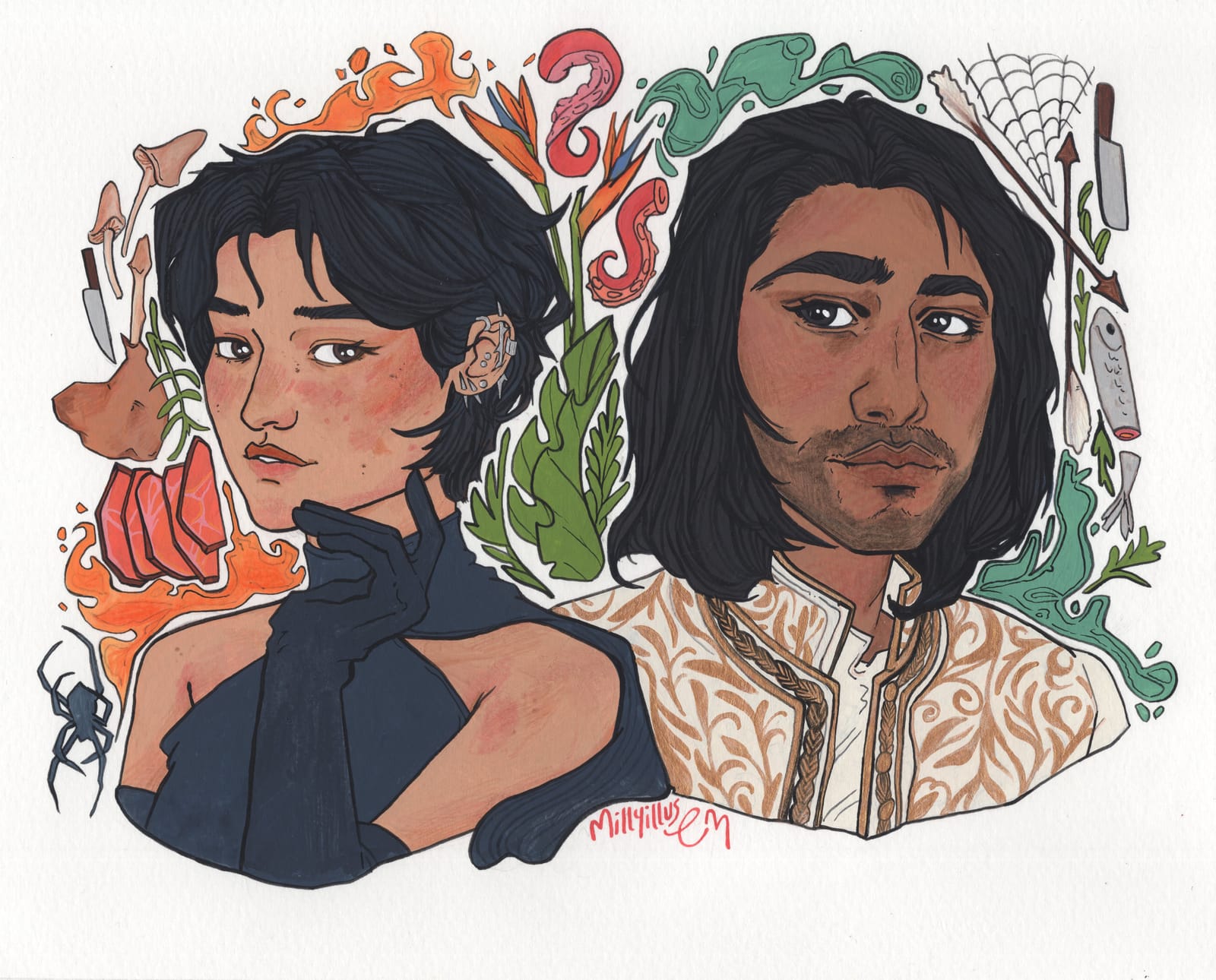 Read Mexican American Romantic Fantasy: THE SCORPION & THE ARCHER by Lindsay Leon