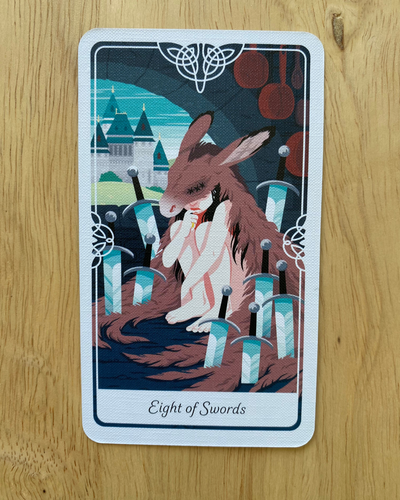 The Eight of Swords' question on the Hero's journey